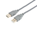 Prokord USB-0024 USB-kabel USB 2.0 2 m USB A Grå