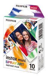 Fujifilm Instax mini Film - Spray Art WW 1 instant film 10 stk 54 x 86 mm
