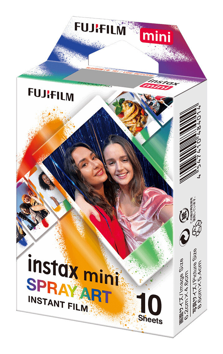 Fujifilm Instax mini Film - Spray Art WW 1 instant film 10 stk 54 x 86 mm