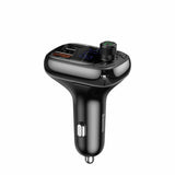 Baseus CCMT000101 FM-sender 87,5 - 108 MHz Bluetooth Sort