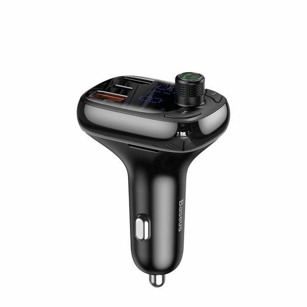 Baseus CCMT000101 FM-sender 87,5 - 108 MHz Bluetooth Sort