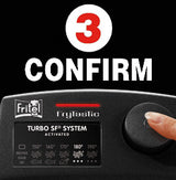 Fritel 5371 Enkelt 3 L Enkeltstående 2300 W Hvid