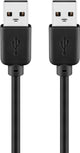 Goobay 93594 USB-kabel USB 2.0 3 m USB A 0,48 Gbit/sek. Sort