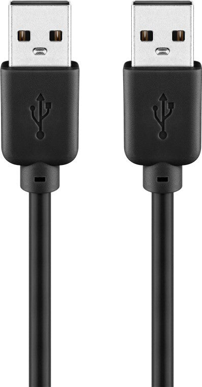 Goobay 93594 USB-kabel USB 2.0 3 m USB A 0,48 Gbit/sek. Sort