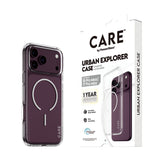 PanzerGlass CARE™ by ® Urban Explorer Case Transparent m. Hvid Magsafe iPhone 18 Pro Max | 17 Pro Max