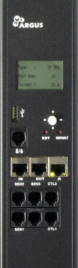 Inter-Tech SA-1632WN strømforsyningsenhed (PDU) 16 AC stikkontakt(er) Sort