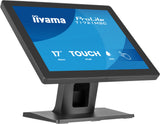 iiyama ProLite T1721MSC-B3 computerskærm 43,2 cm (17") 1280 x 1024 pixel SXGA Berøringsskærm Bordplade Sort