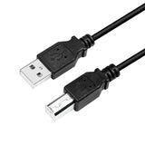 2Direct CU0008B USB-kabel USB 2.0 3 m USB A USB B 0,48 Gbit/sek. 2,5 W Sort
