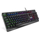 Inter-Tech NK-2000ME tastatur Spil USB QWERTZ Sort