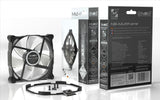 Blacknoise M12-P Computerkabinet Ventilator 12 cm Sort, Grå
