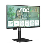 AOC 24P4U computerskærm 60,5 cm (23.8") 1920 x 1080 pixel Fuld HD Sort