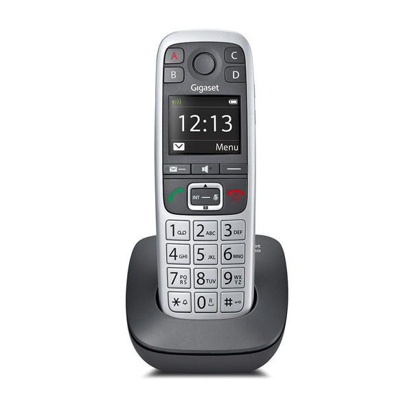 Gigaset E560 Analog/DECT-telefon Sort, Sølv