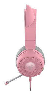 Razer Kraken Kitty V3 X Headset Ledningsført Spil Lyserød