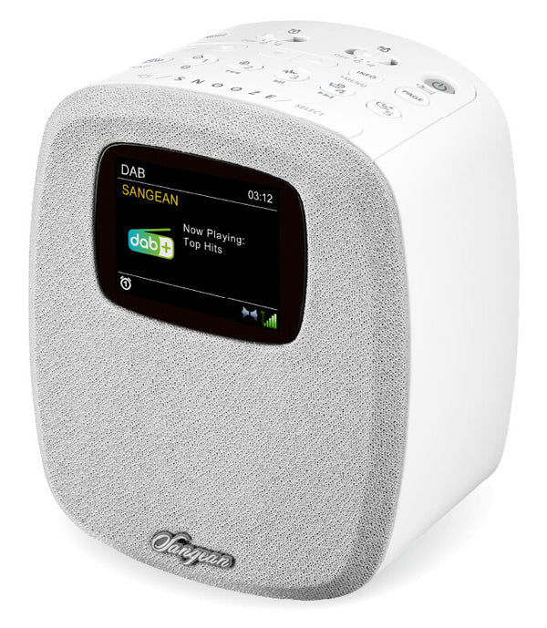 Sangean DCR-83 Personligt Analog & digital Hvid
