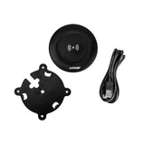 Bachmann 934.004 oplader til mobil enhed Mobiltelefon, Smartphone Sort USB Trådløs opladning Indendørs