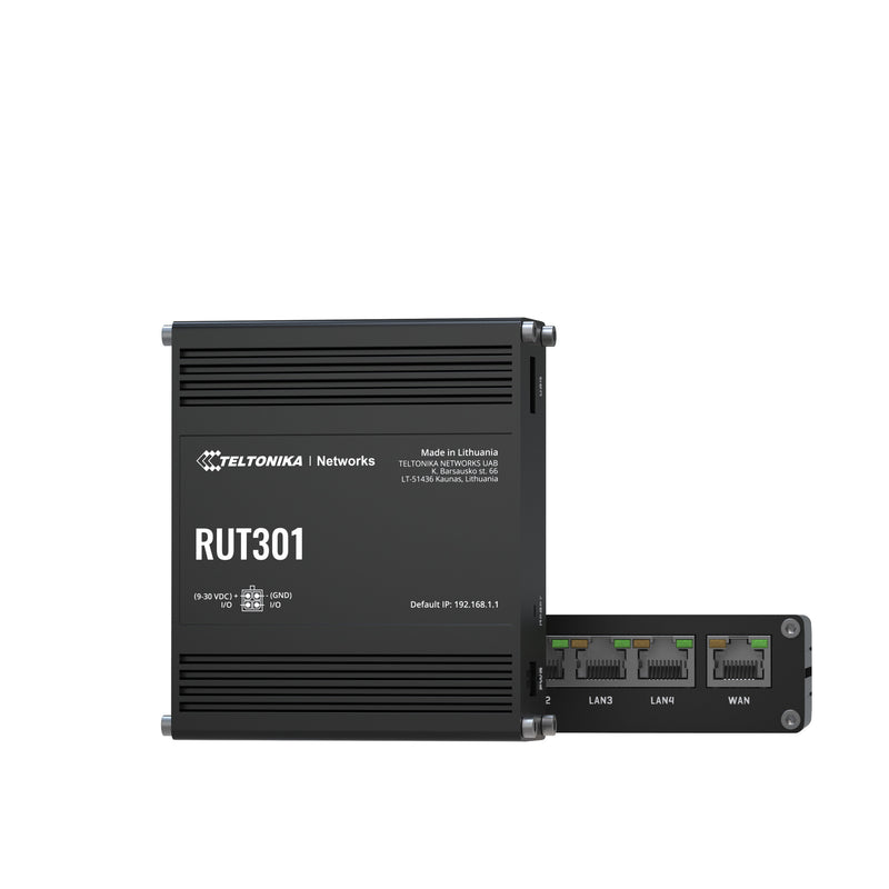 Teltonika RUT301 (EU) ethernet router Cellulær netværksrouter