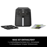 Ninja AF170EU frituregryde Enkelt 6,2 L Enkeltstående 2000 W Varmluftsteger Sort