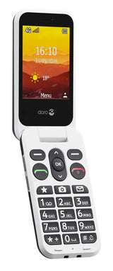 Doro Leva L21 7,11 cm (2.8") 132 g Sort, Hvid Feature telefon