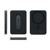 PanzerGlass empower™ by ® empower™ Bank m. Spin Stand | 5000mAh | Space Black