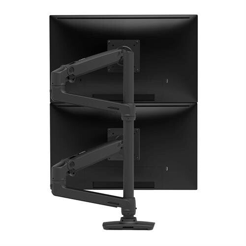 Ergotron LX Series LX Dual Stacking Arm, Tall Pole, Matte Black 101,6 cm (40") Skrivebord Sort