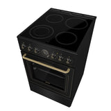 Gorenje GECS5B70CLB Fritstående komfur Elektrisk Keramisk Sort