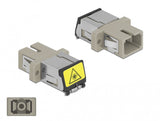 DeLOCK 86889 fiber adapter SC/SC 1 stk Beige