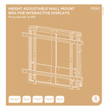 Deltaco ARM-0801 tv-beslag 2,29 m (90") Sort