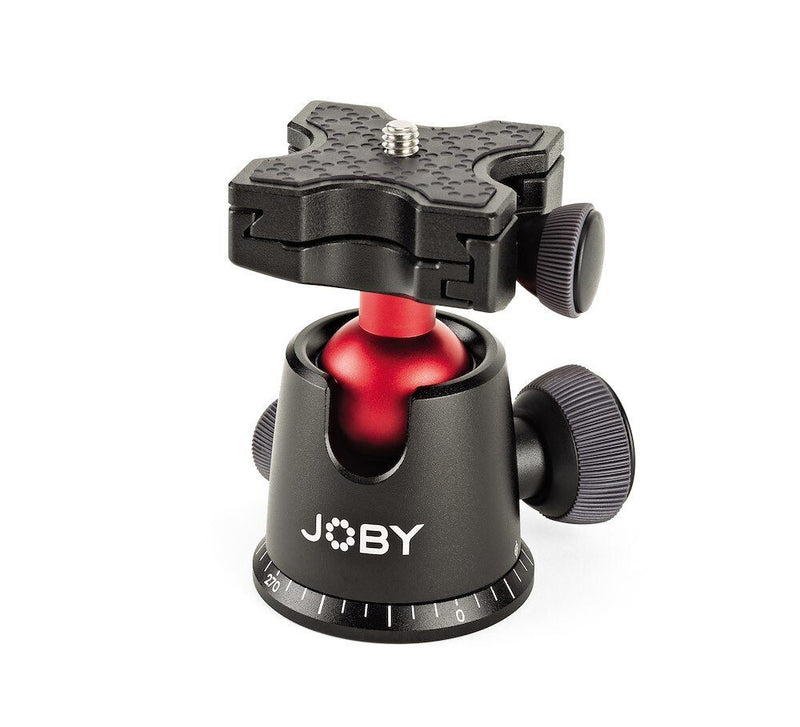 Joby BallHead 5K stativhoved Sort, Rød Acrylonitrilbutadienstyren, Aluminium, Rustfrit stål, Stål, Termoplastisk elastomer (TPE) 1/4" Kugle (form)
