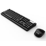 Inca IWS-549U tastatur Mus inkluderet Kontor RF trådløs + USB Sort