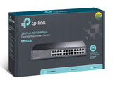 TP-Link TL-SF1024D netværksswitch Ikke administreret Fast Ethernet (10/100) Grå