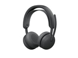 Logitech Zone Wireless 2 ES for Business Headset Trådløs Business/Everyday USB Type-C Bluetooth Grafit