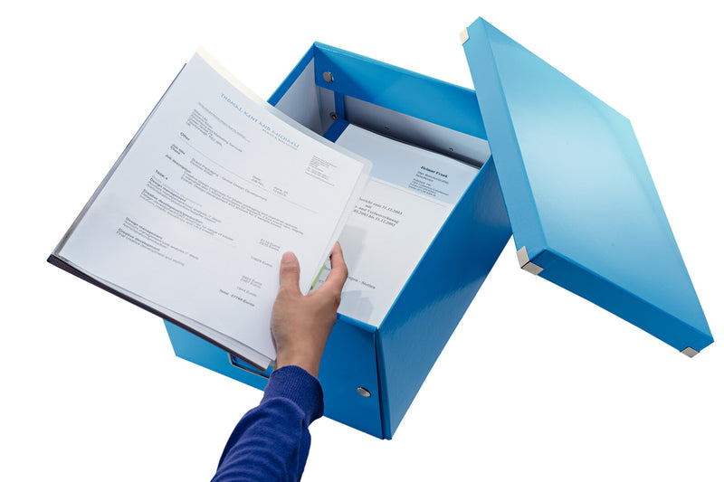 Leitz Click & Store WOW Medium opbevaringsboks, 85% recirkuleret karton