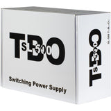 Inter-Tech SL-500 TBO enhed til strømforsyning 500 W 20+4 pin ATX ATX Sort