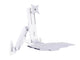 Multibrackets 4351 All-in-one PC/arbejdsstation montering & stativ 11,5 kg Hvid 38,1 cm (15") 68,6 cm (27")