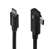StarTech.com TBLT5MM80CM240WRA Thunderbolt kabel 0,8 m 80 Gbit/sek. Sort