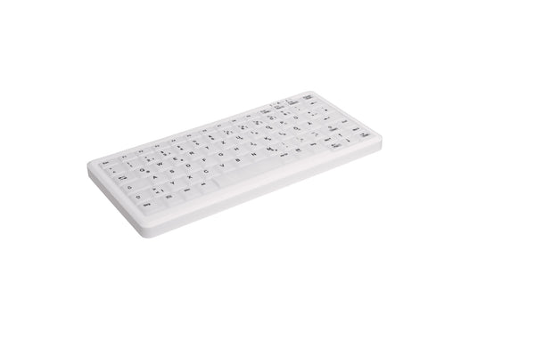 Contour Design Active Key AK-C4110 tastatur Medicinsk RF trådløst QWERTZ Tysk Hvid