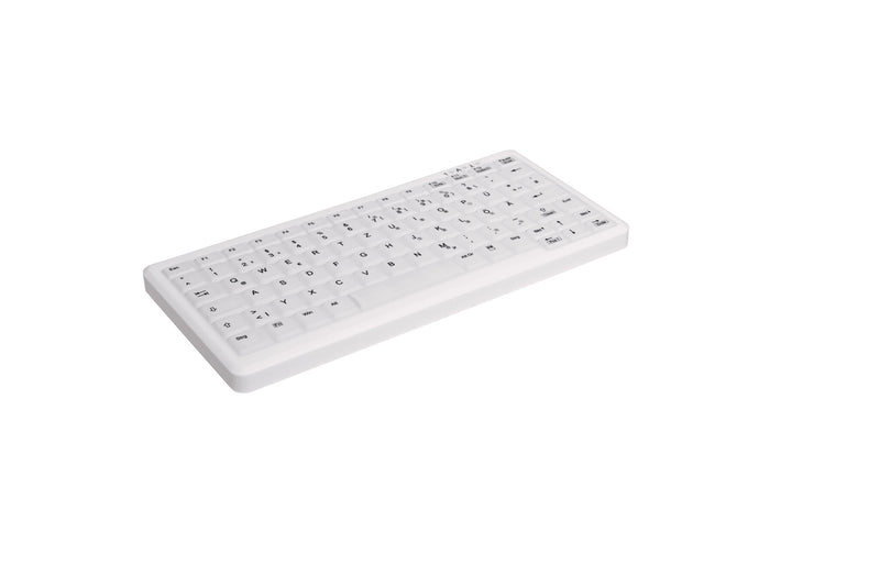Contour Design Active Key AK-C4110 tastatur Medicinsk RF trådløst QWERTZ Tysk Hvid