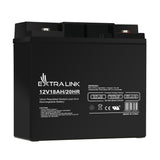Extralink AKUMULATOR BATTERY ACCUMULATOR AGM 12V 18AH - Batterie - 18.000 mAh Blybatterier (VRLA) 13,5 V 18 At