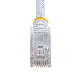 StarTech.com 45PAT50CMWH netværkskabel Hvid 0,5 m Cat5e U/UTP (UTP)