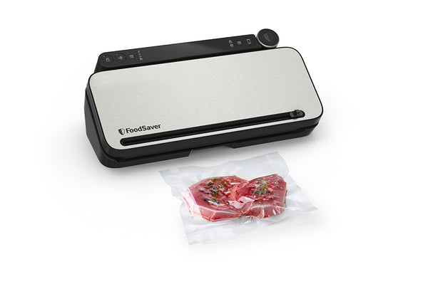 FoodSaver VS3190X vakuum forsegler Sort, Rustfrit stål