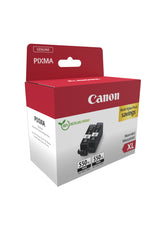 Canon 6431B010 blækpatron 2 stk Original Sort
