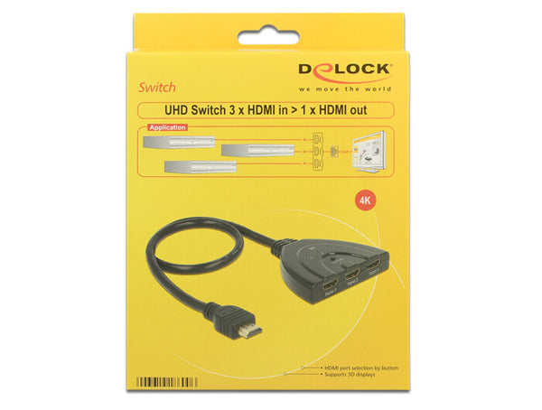 DeLOCK 18600 video-switch HDMI