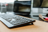 CHERRY KW 3000 tastatur Universel RF trådløst QWERTY US International Sort