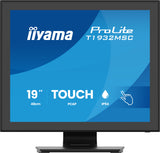 iiyama ProLite T1932MSC-B2S computerskærm 48,3 cm (19") 1280 x 1024 pixel SXGA LED Berøringsskærm Sort