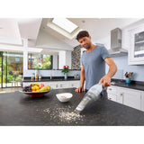 Black & Decker NVC215W-QW håndholdt støvsuger Blå, Grå Poseløs