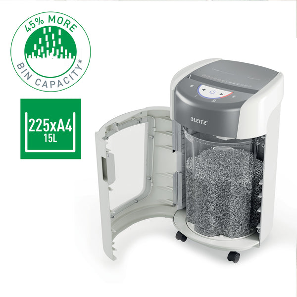 Leitz IQ OptiMax Home Office 225 mikromakulering makualtor P5 15 L - Hvid