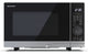 Sharp YC-PG204AE-S mikrobølgeovn Sølv Kombination mikroovn Bordplade 20 L 700 W