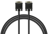 Savio Cl-202 VGA kabel 1,8 m VGA (D-Sub) Sort