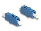 DeLOCK 87985 fiber adapter LC/UPC 1 stk Blå