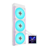 Lian Li HydroShift II LCD-S 360 CL Processor Væskekølingssæt 12 cm Hvid 1 stk